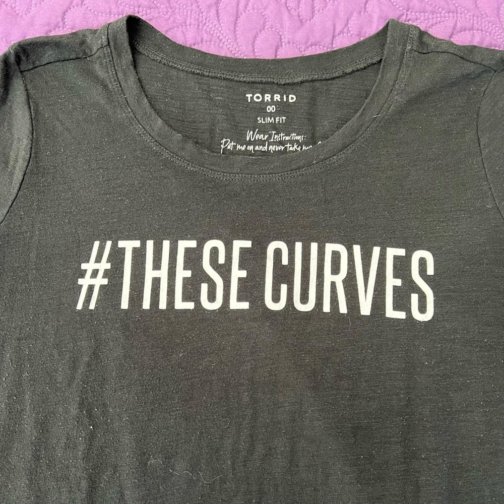 #TheseCurves Torrid Graphic Tee